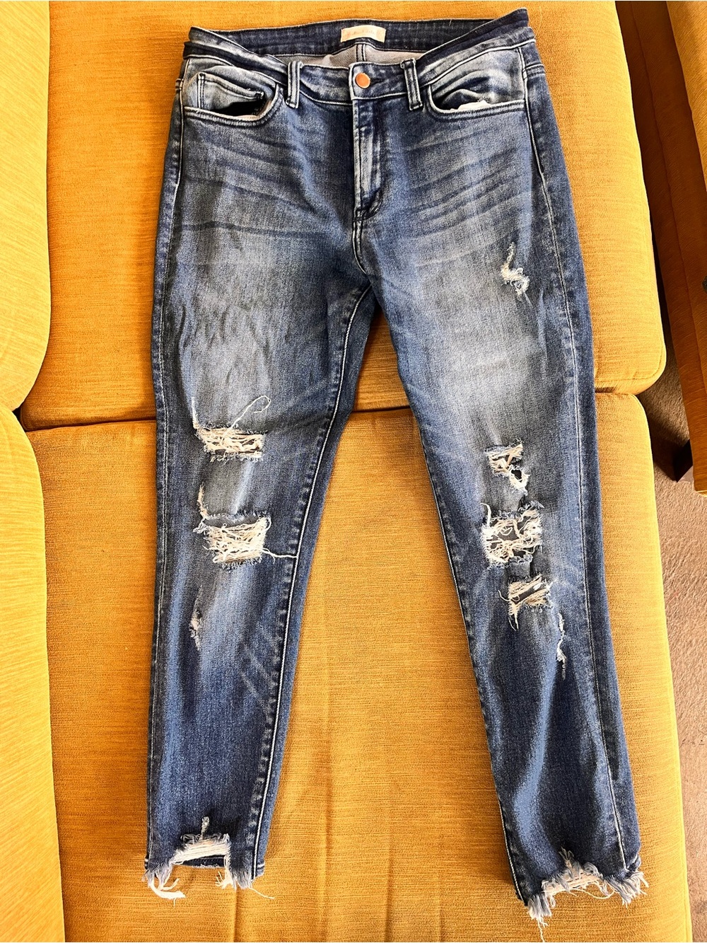 Altar’d State Jeans - Distressed - Dark Wash